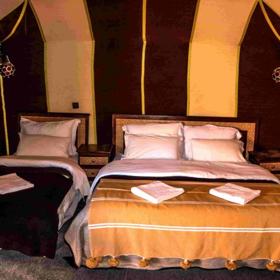 Erg Chebbi Camel Trek Camp Hotel Мерцуга Екстериор снимка