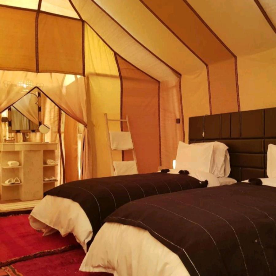 Erg Chebbi Camel Trek Camp Hotel Мерцуга Екстериор снимка